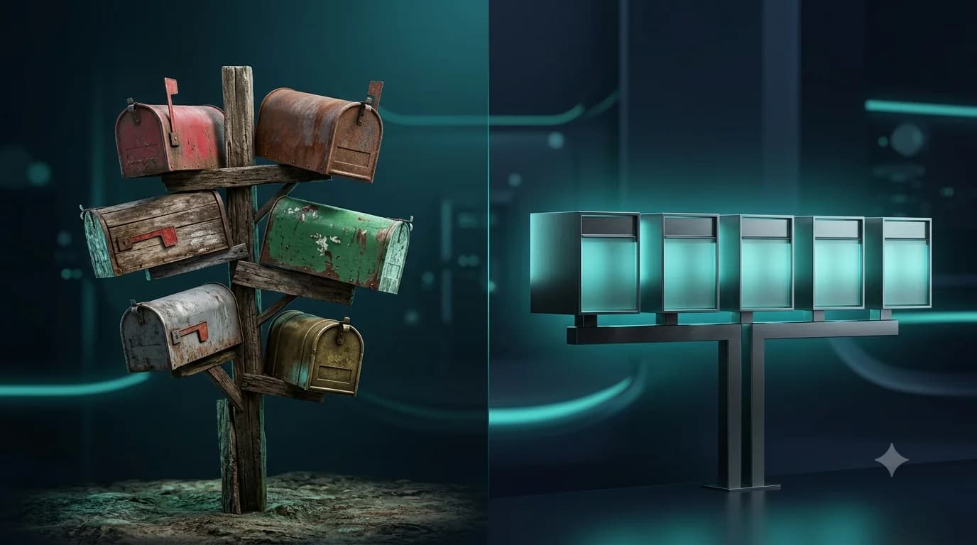 C-Band Mailbox compared with Anytime Mailbox for Canadian customers