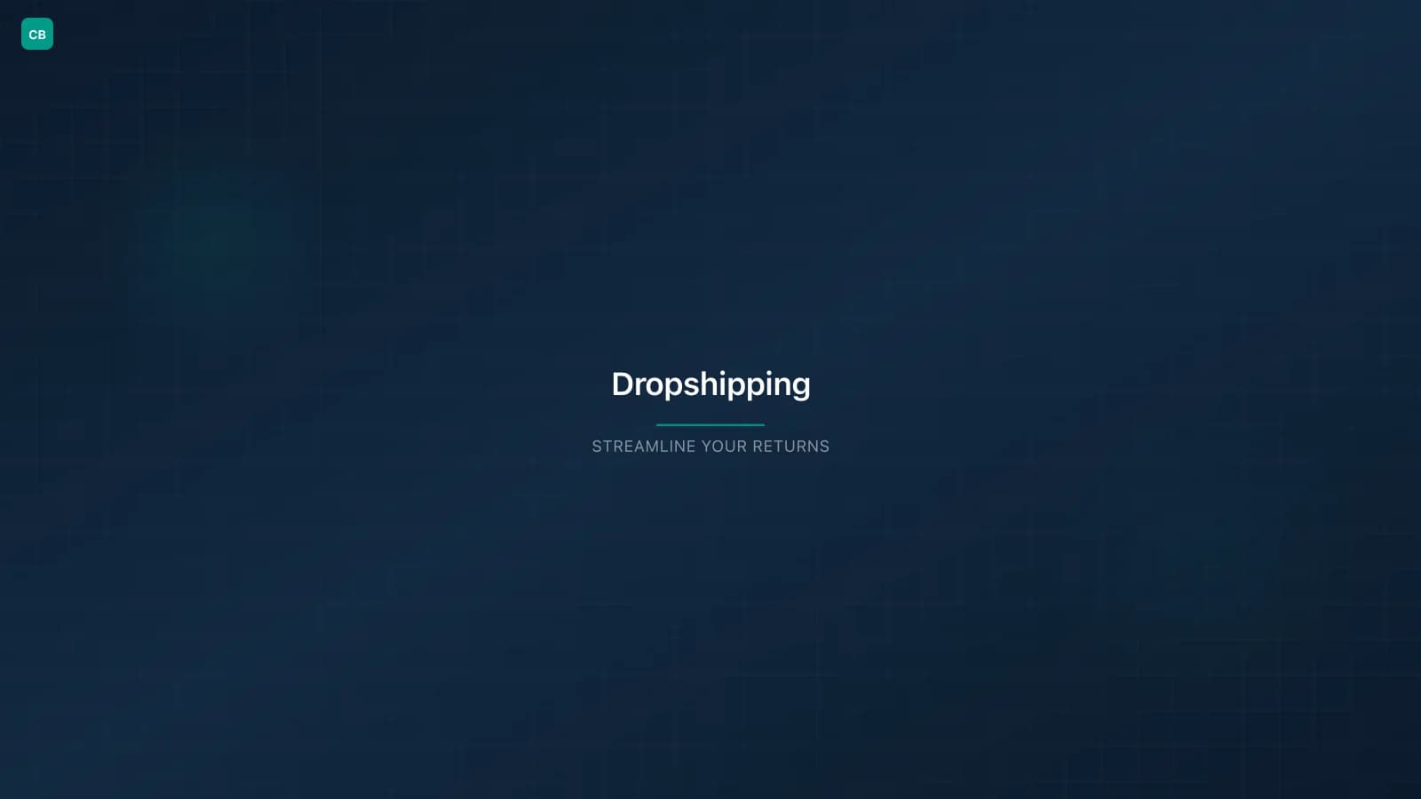 Dropshipper managing returns and supplier mail through a virtual mailbox dashboard
