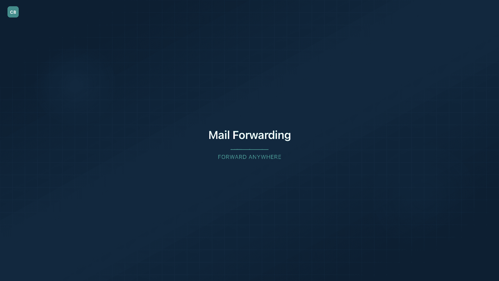 Mail forwarding service from a Canadian street address